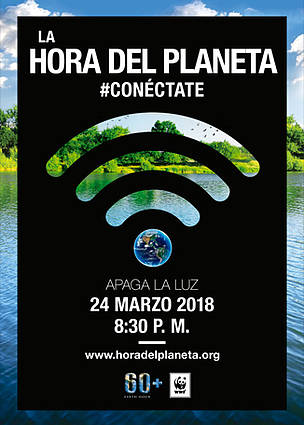 Este sábado 24 de marzo de 20:30 a 21:30.